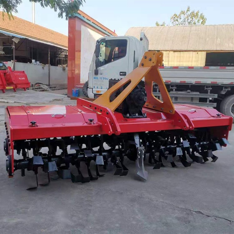 农用加重型双轴双旋旋耕机大马力后置不同宽幅土地碎土耙地旋耕机图3