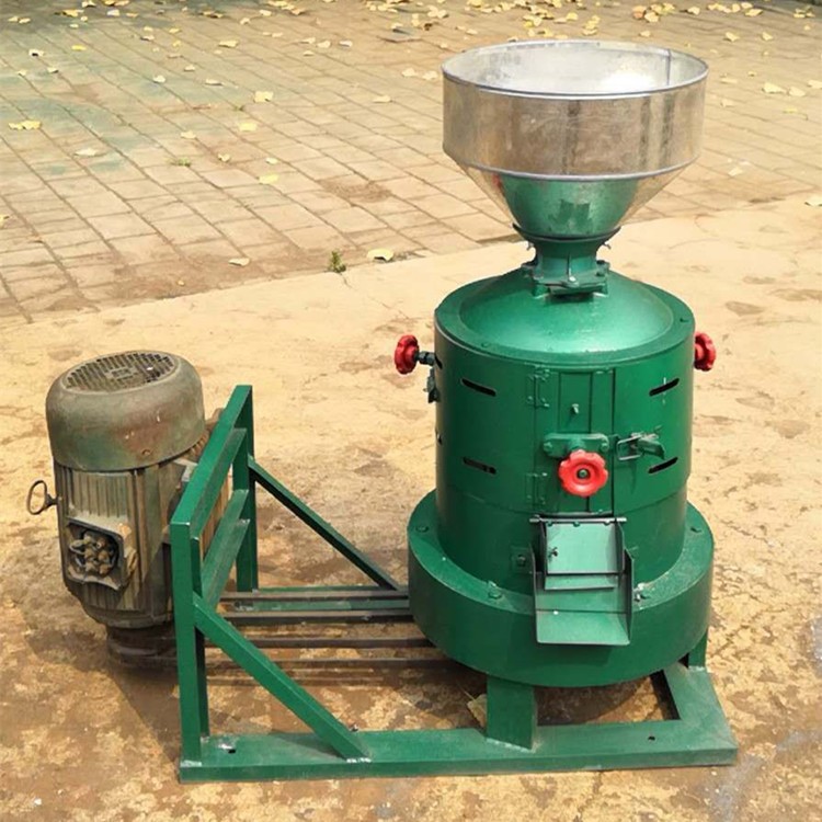 全自动电动稻谷脱皮碾米机 家用粮食脱皮机 三相电稻谷脱皮碾米机图2