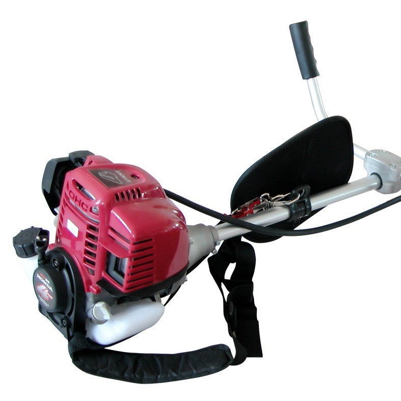 斜跨式二四冲程锄草机松土机割稻机割草机锄草机小型微耕机翻土机