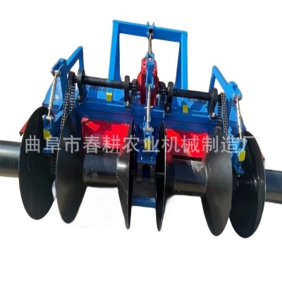 蔬菜草莓大葱开沟机拖拉机带地瓜土豆黄姜烟田筑埂开沟机