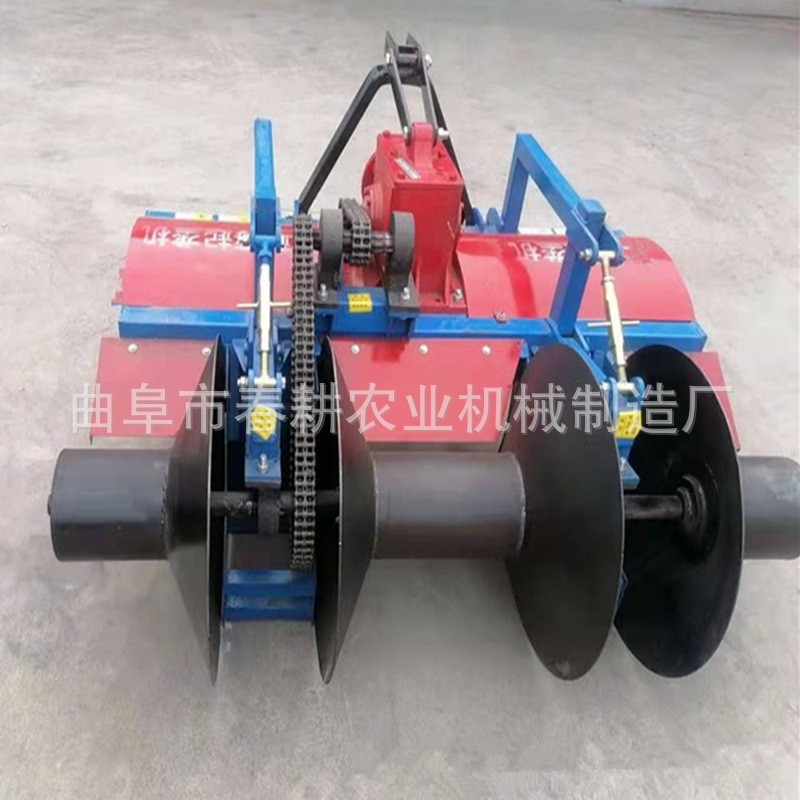 蔬菜烟田单垄开沟机草莓双垄开沟起垄机大葱生姜三垄起埂开沟机图5