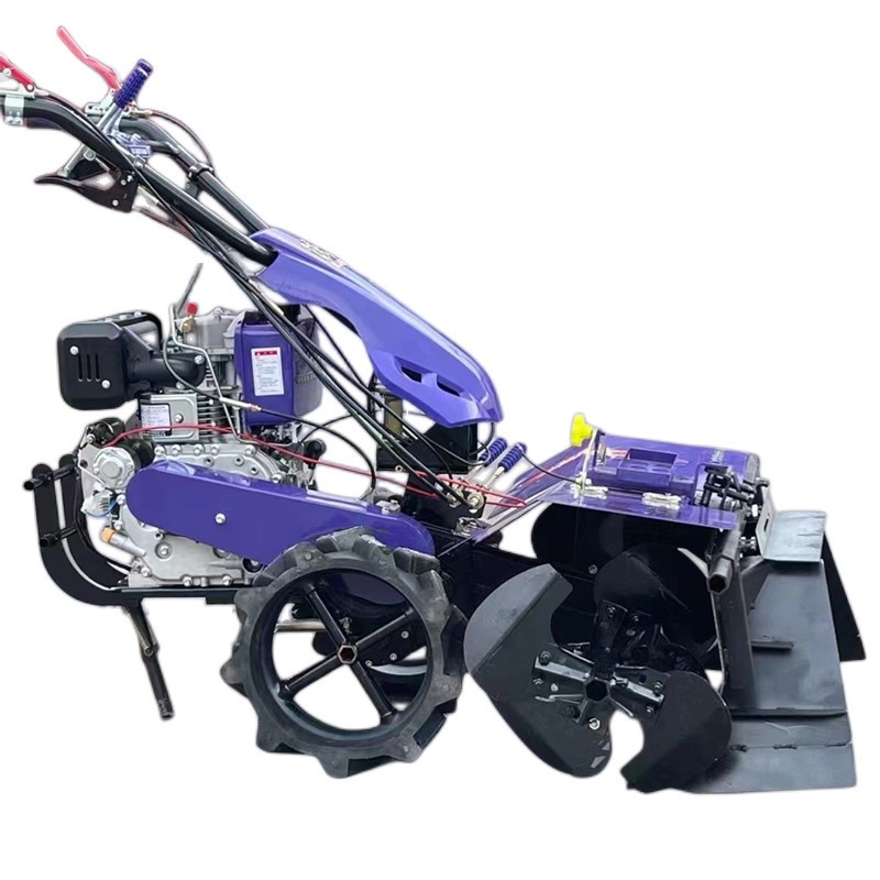 旋耕打埂起垄机宽度可调草莓起垄一体机柴油四驱旋耕培土起埂机图5