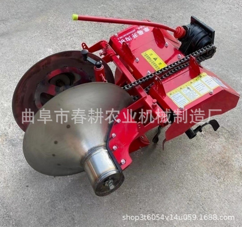 新型草莓起垄机 种植草莓开沟机可调一次成型开沟起垄机厂家图2