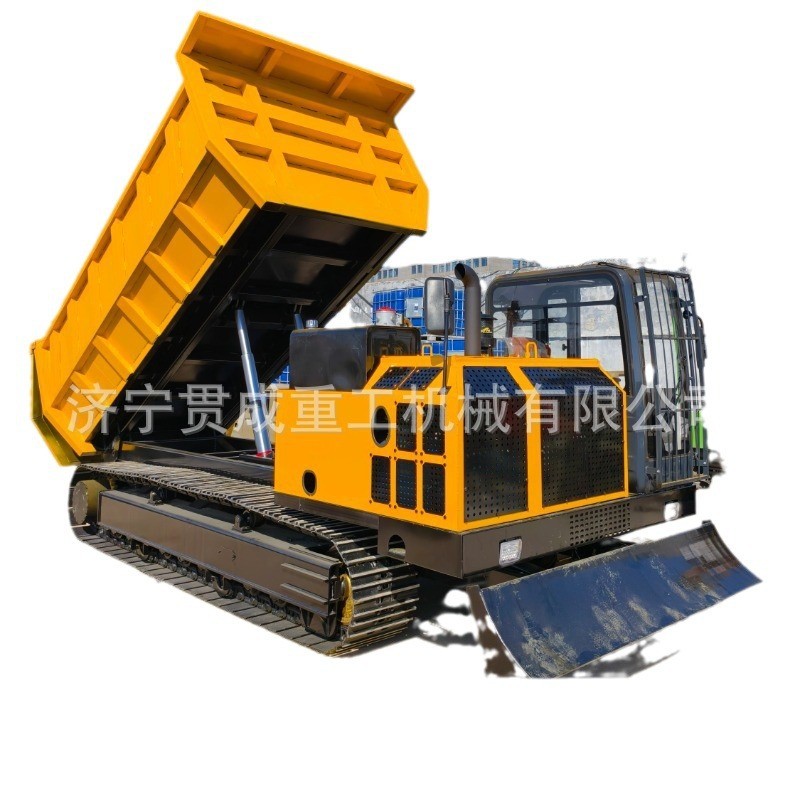 大型履带运输车 钢制履带液压驱动 载重10吨 20吨底盘总成图5