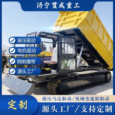 大型履带运输车 钢制履带液压驱动 载重10吨 20吨底盘总成