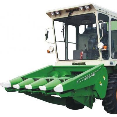 沃德4YZ-4B自走式玉米收获机