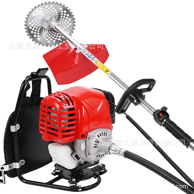 鑫久源割草机农用小型多功能汽油机家用收割机割稻除草机厂家批发图3
