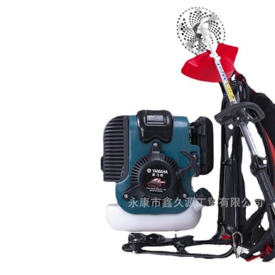 批发144割草机四冲程纯汽油割草机小型大功率农用除草机割稻机器