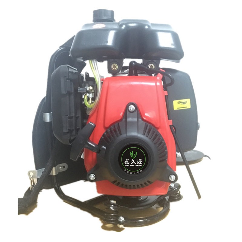 批发144割草机四冲程纯汽油割草机小型大功率农用除草机割稻机器图5