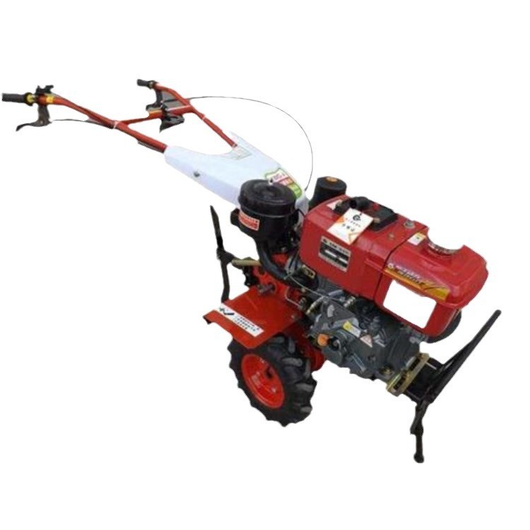 6马力水冷柴油微耕机 手扶式耕地犁地松土机 水旱两用柴油旋耕机图5