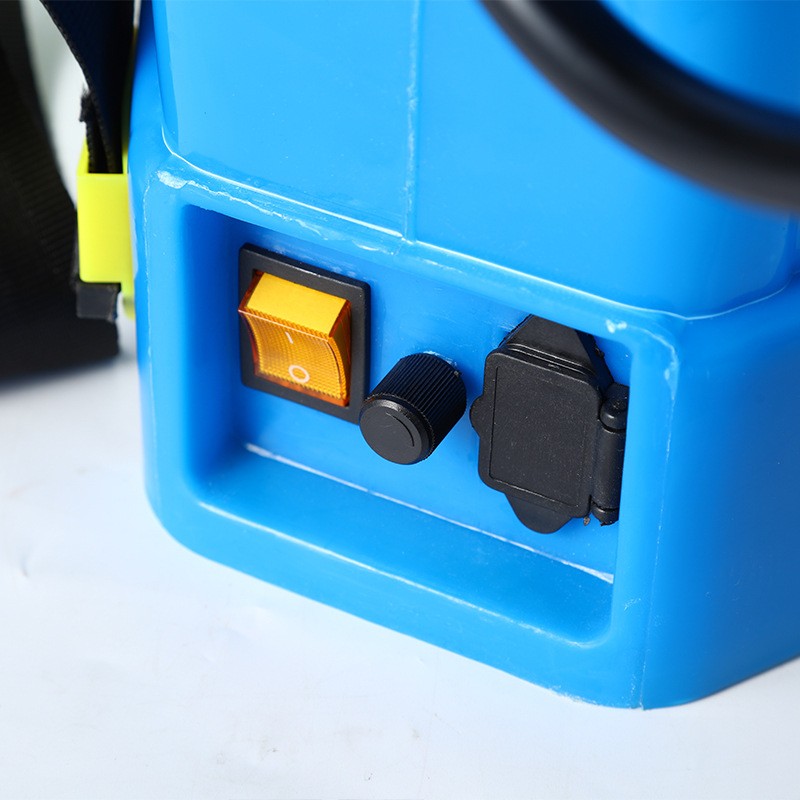 背负式电动喷雾器气压农用果树园林喷雾器16L带盖电动打药机喷壶图3