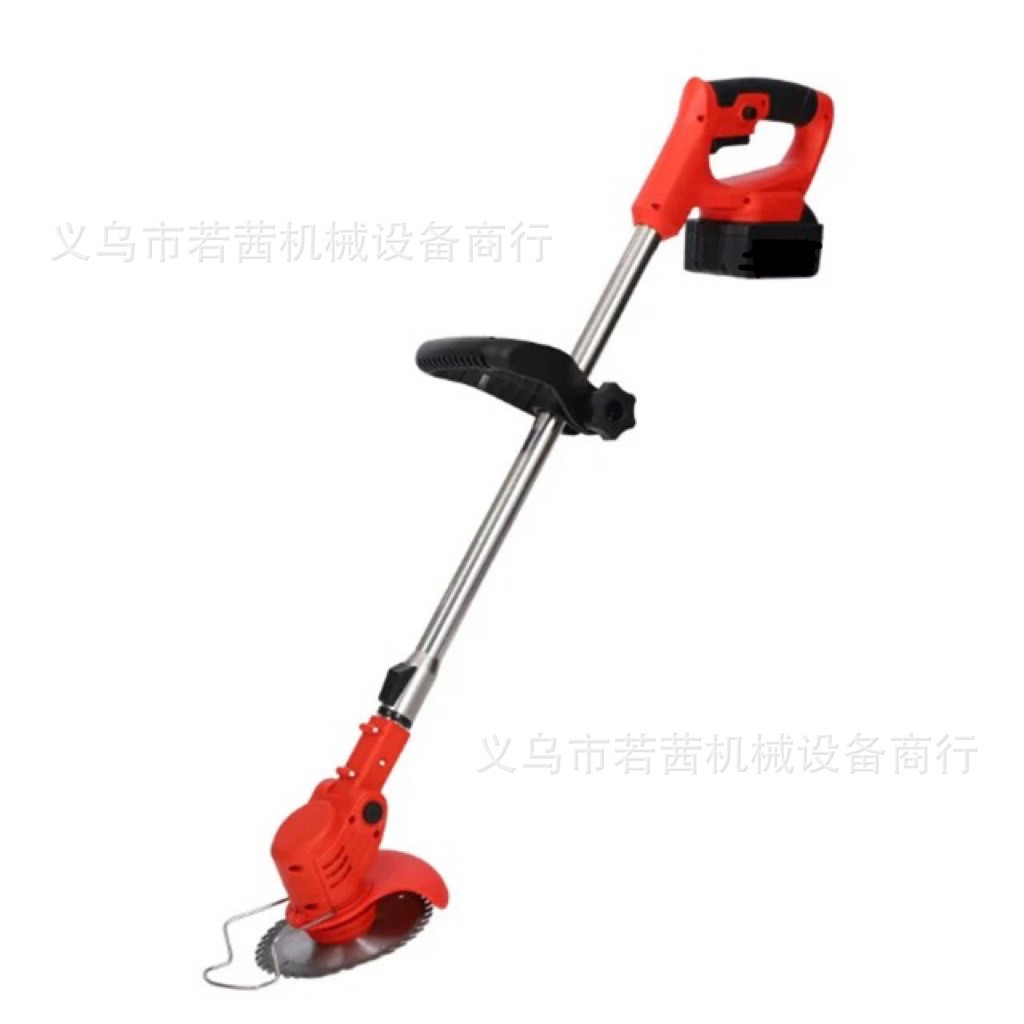 高品质21V无刷电机修剪器电池带折叠和电池显示无绳电动割草机配图2