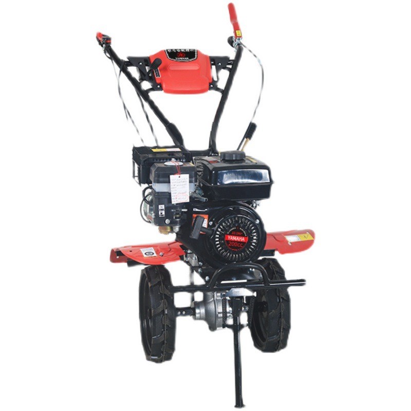 小型打田机旋耕机微型耕地机手持松土机水旱两用微耕机硬土微耕机图5