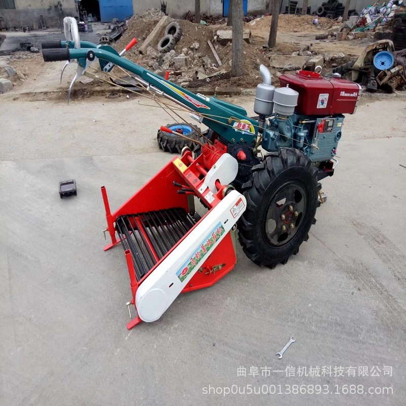 农用两轮手扶拖拉机多种用途可带犁除草8马力101底盘图2