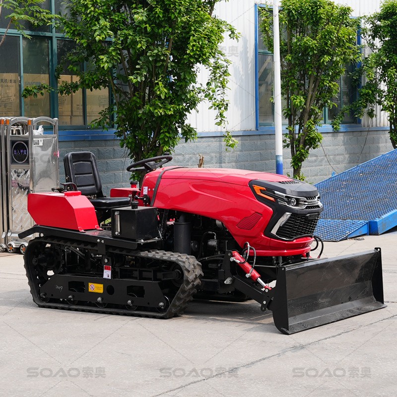 源头工厂生产履带农耕机水旱两用履带旋耕机50马力田园管理机图4
