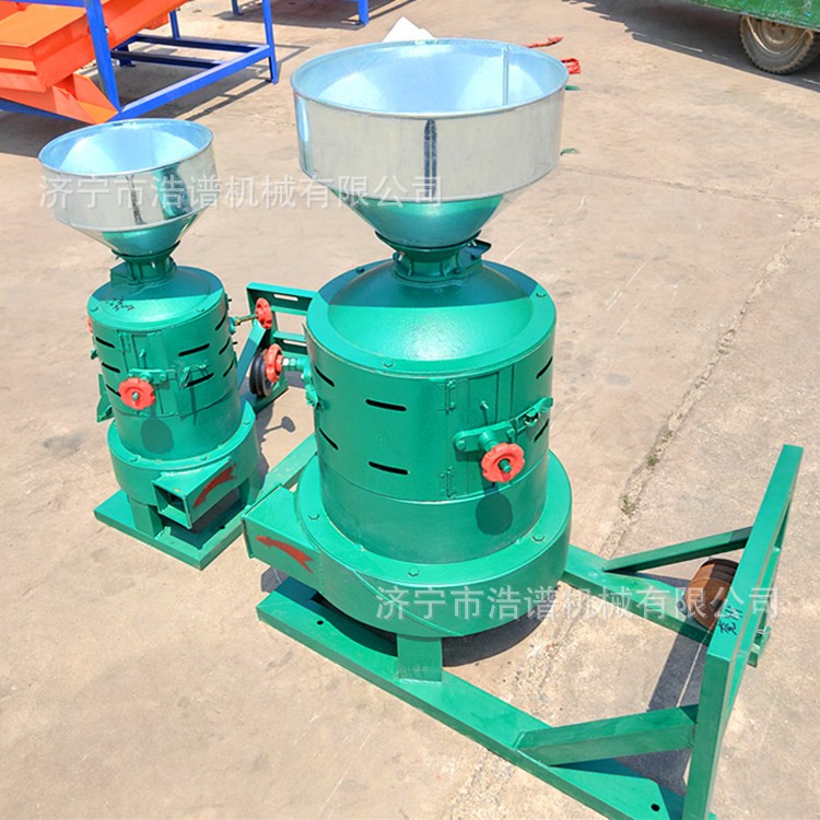 砂辊式玉米脱皮制糁机 小型杂粮去皮碾米机 燕麦脱皮碾米机图2