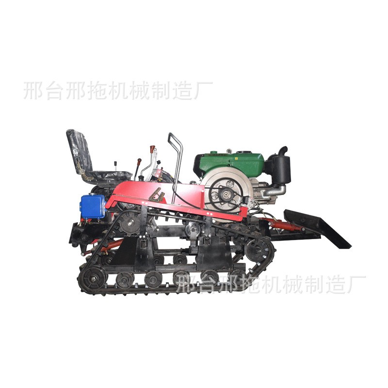 小壮工40马力草莓开沟机 多功能二行玉米楼播种开施肥一体机