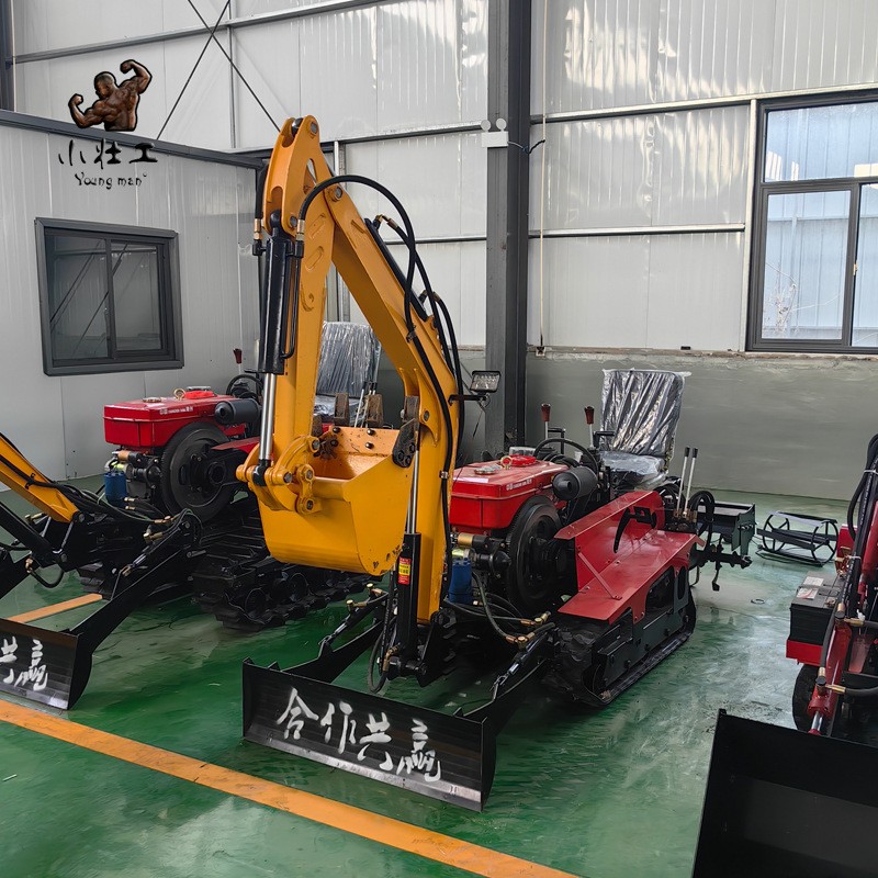 座驾式果园管理履带微耕机 小壮工开沟施肥回填一体旋耕机xg-35图2