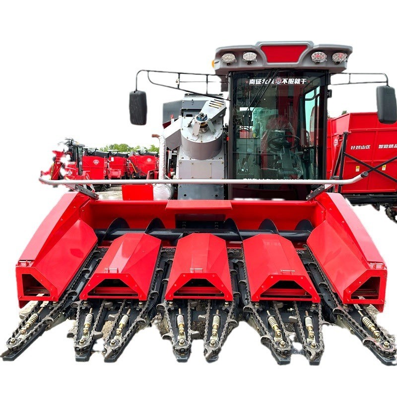 新款多功能四行玉米收获机收割机联合收获一体机两行三行秸秆换田图5