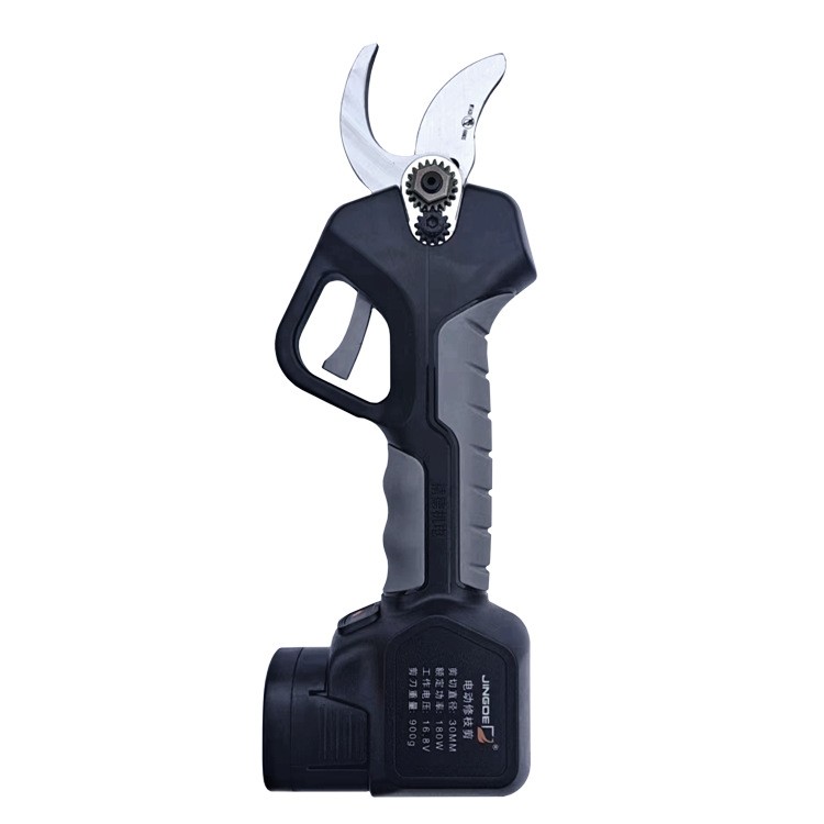精德科技电动修枝剪 手持式粗枝果树剪 充电款花卉园林修枝剪刀图4