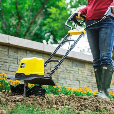百世弩微耕机 电动小型松土 翻土旋耕犁地机家用花园菜地大棚果园