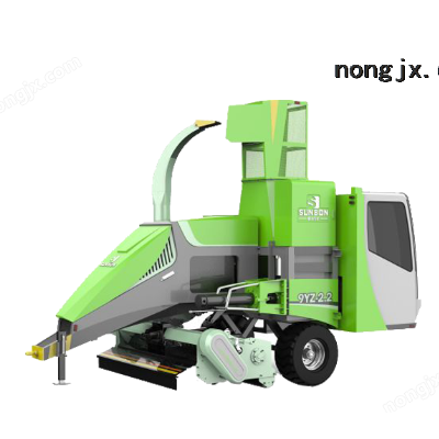 自动秸秆收集圆捆机