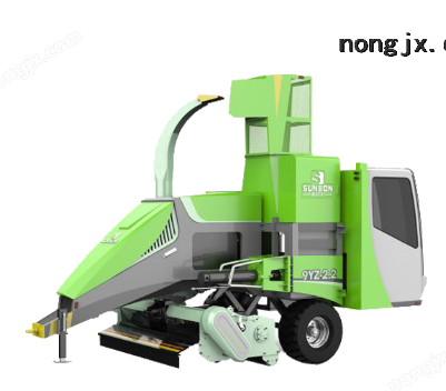 自动秸秆收集圆捆机图2