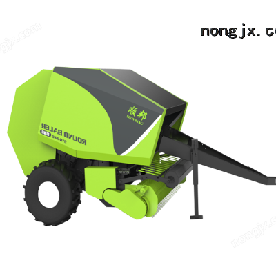 自动捡拾式圆捆机