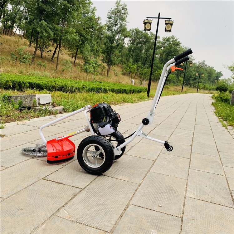 手推自走式割草机园林绿化小型修建机便携式绿化园林汽油打草机图3