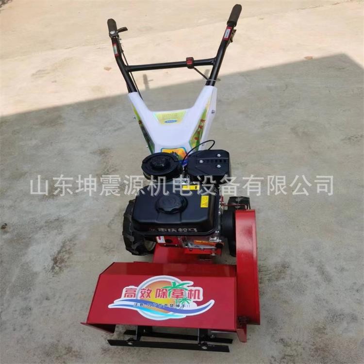现货销售 汽油款除草机 小型微耕机 松土机 手推式果园锄草机图3