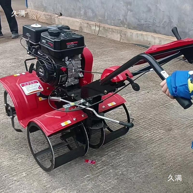 四驱微耕机汽油犁田机柴油打田机图2