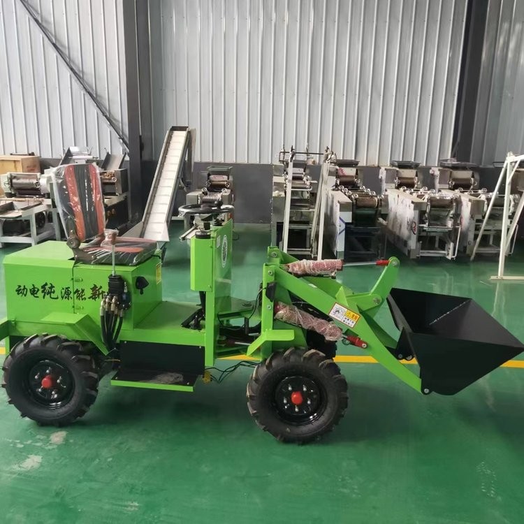 柴油小铲车 400kg 卸载高度2.2米前卸式四轮驱动养殖场图4