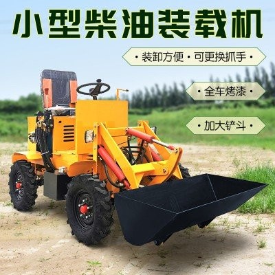 柴油装载机 升降可达2.2米 小型柴 油 装卸方便 全车烤漆图2