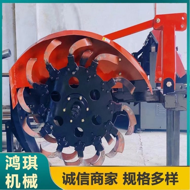 开沟机 大马力拖拉机牵引 高效快速 深度可调节图2