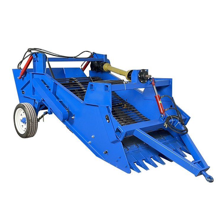 农田开荒耕地捡石机器 拖拉机带的有石头的收集箱图3