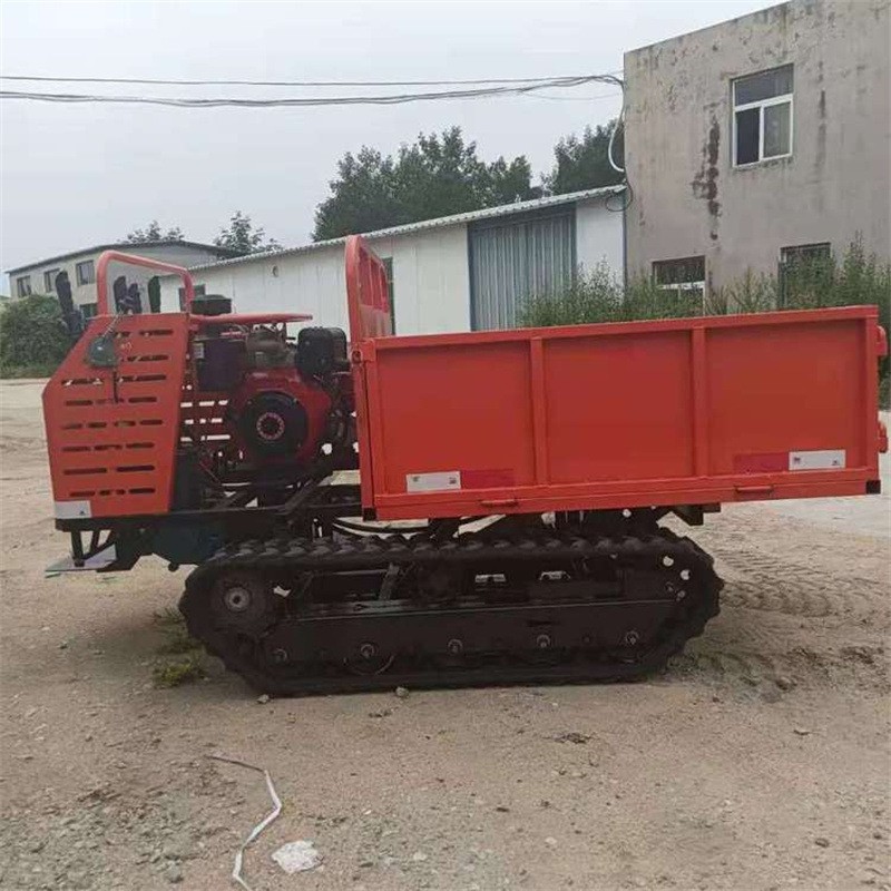 履带运输车爬墙虎10吨 果园木材运输工程农用小型工程运料自卸车图3