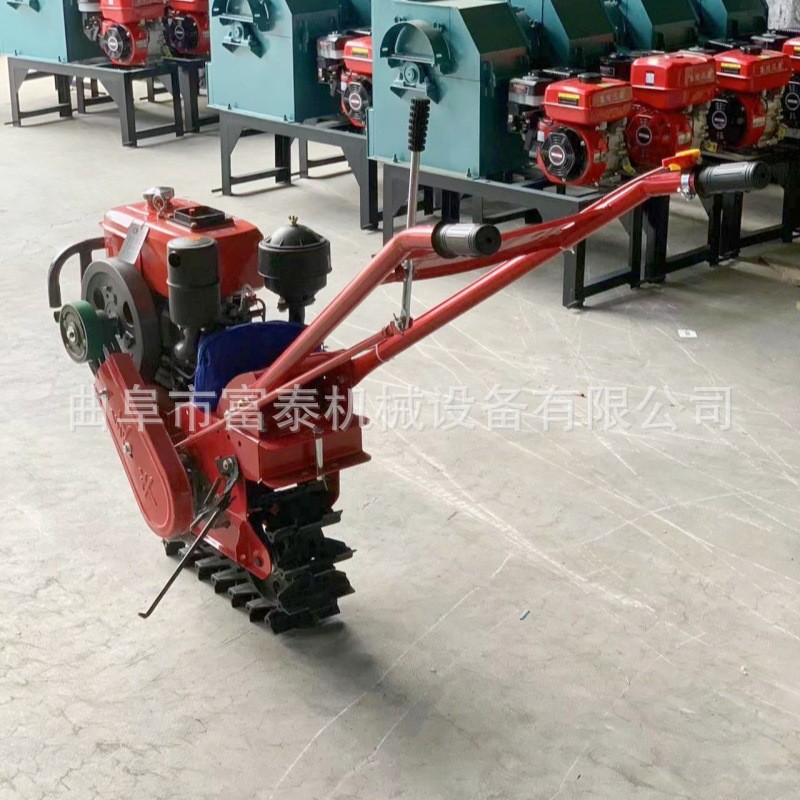 多功能小型柴油款微耕机 新款汽油除草机 汽油翻土机犁地机图4