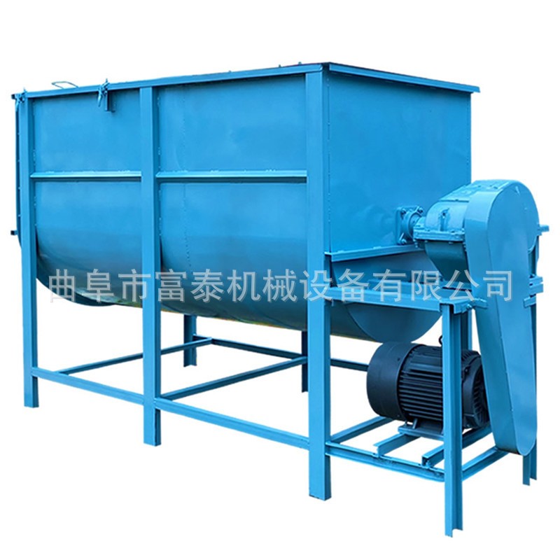 商用畜禽养殖饲料搅拌机 牛羊兔鱼饲料拌料机 干湿两用 出料均匀图4