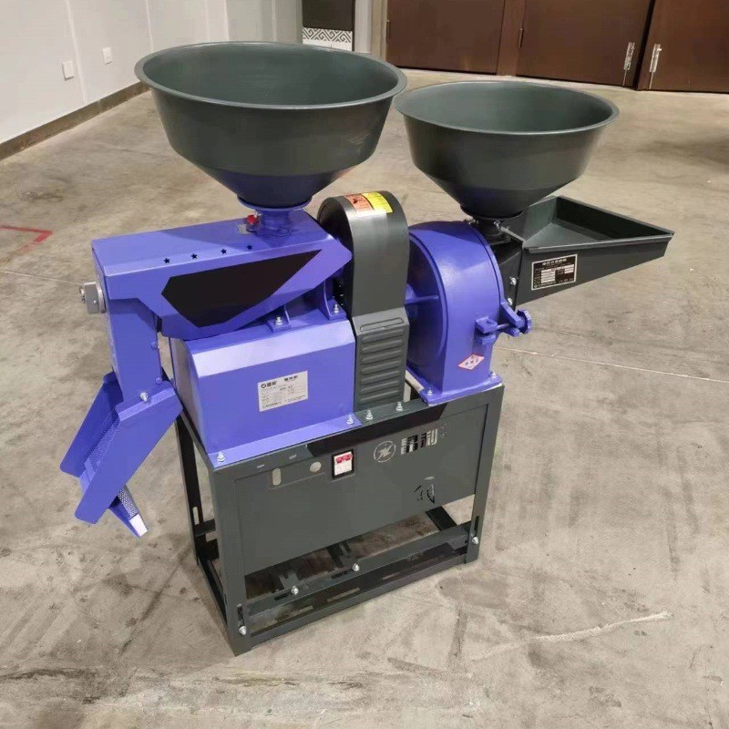 稻谷脱皮碾米机 粮食水稻脱皮碾米机 砂辊式五谷杂粮去皮 脱壳机图2