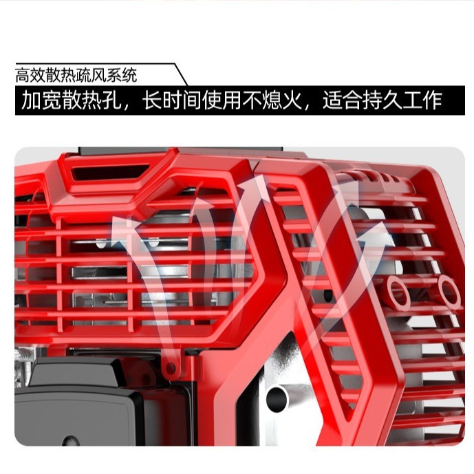 二冲程汽油大功率割草机多功能园林除草机侧挂式农用割灌机图3