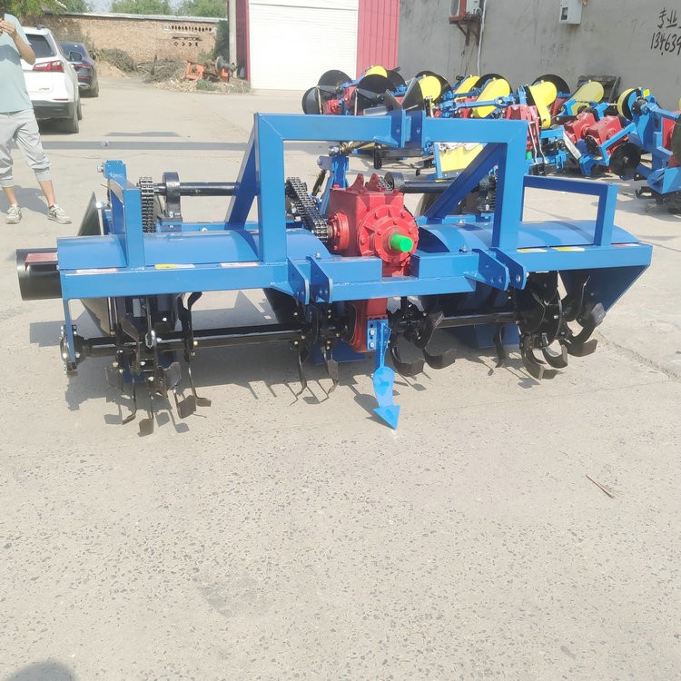 农田草莓起垄器 蔬菜大棚整地机械 旋耕开沟起垄机图2