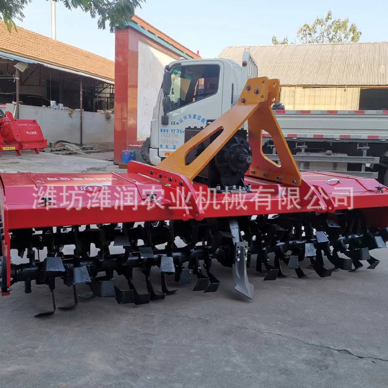 双轴双旋旋耕机旋耕起垄农用耕地打田机翻土双轴旋耕机潍润机械图2