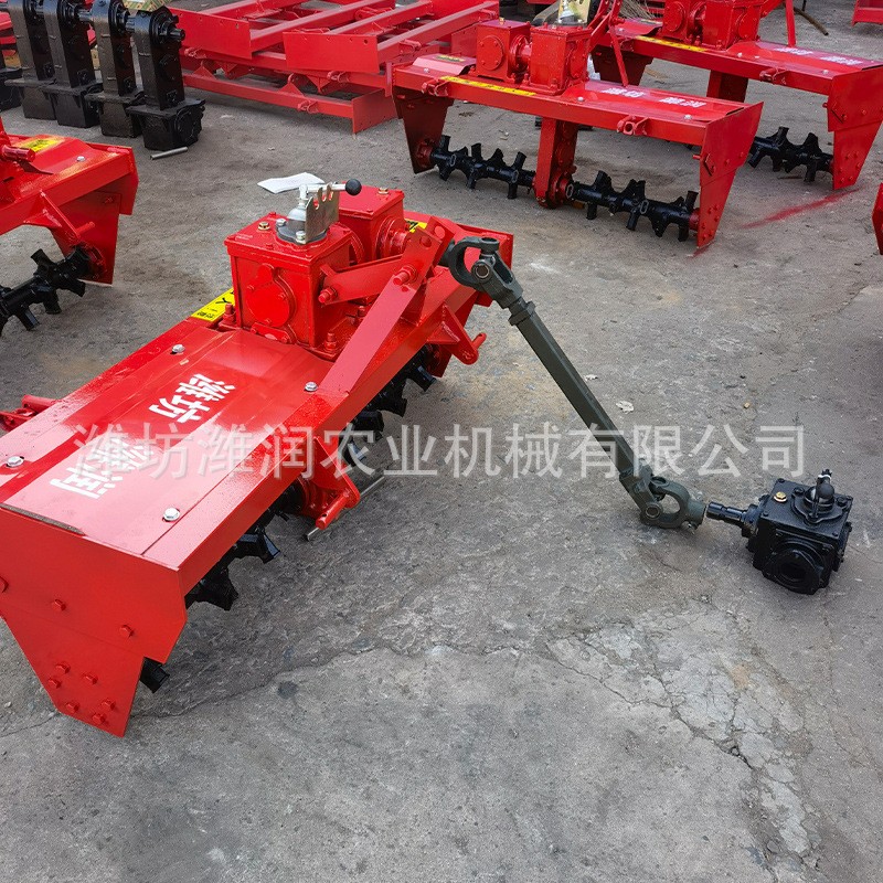 果园农用多功能微耕机一轴传动120型旋耕机拖拉机后置旋耕耙厂家图2