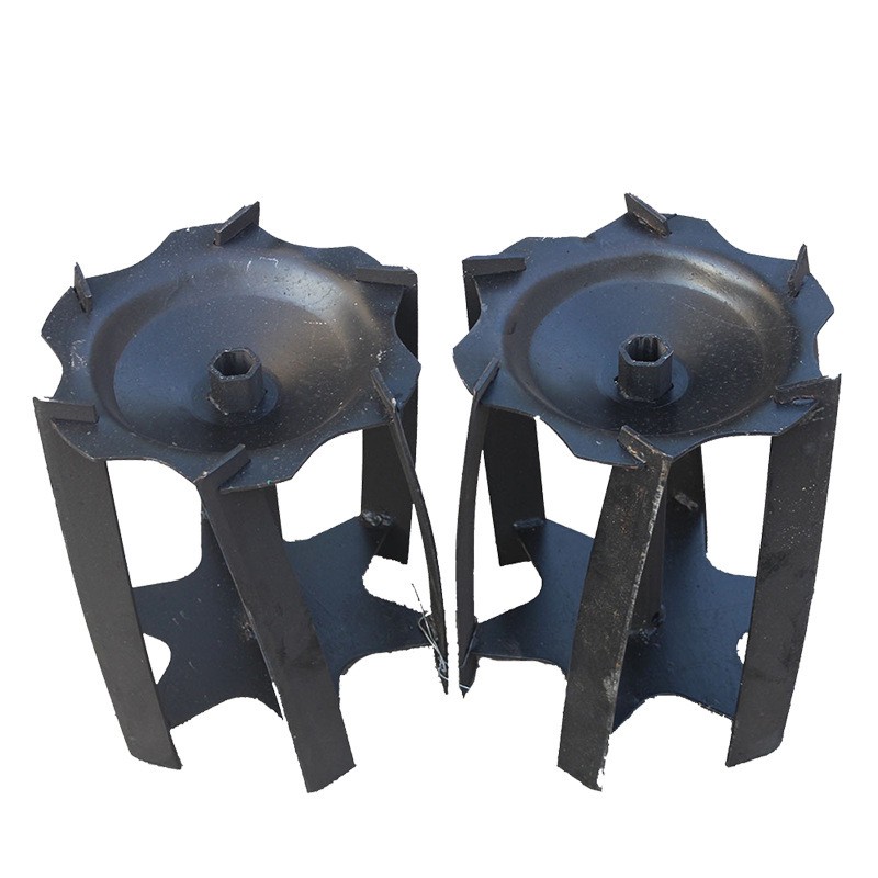 防缠草割草轮除草轮微耕机配套农机具除草轮锄草轮除草刀图5