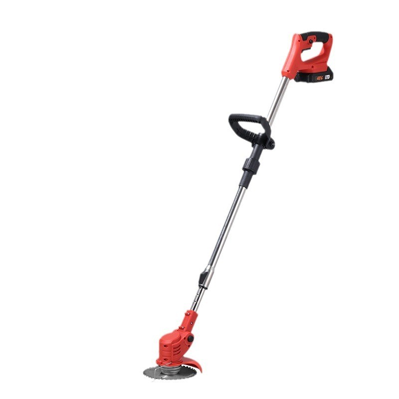 无刷大功率电动打草机可折叠易放置割草机可调节刀头款除草神器图5