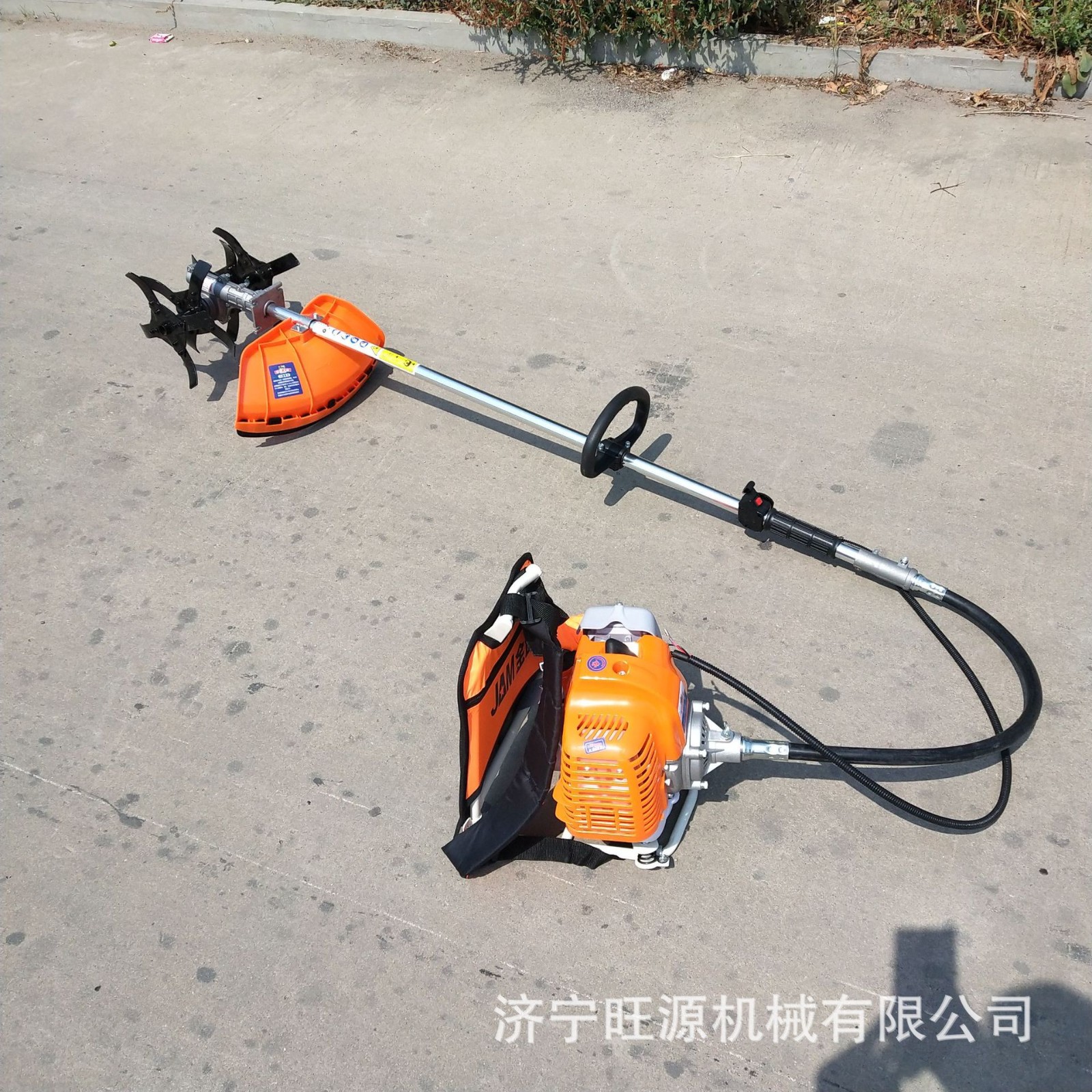 多功能四冲程除草机 开荒松土打草机 背负式苗圃松土机图2