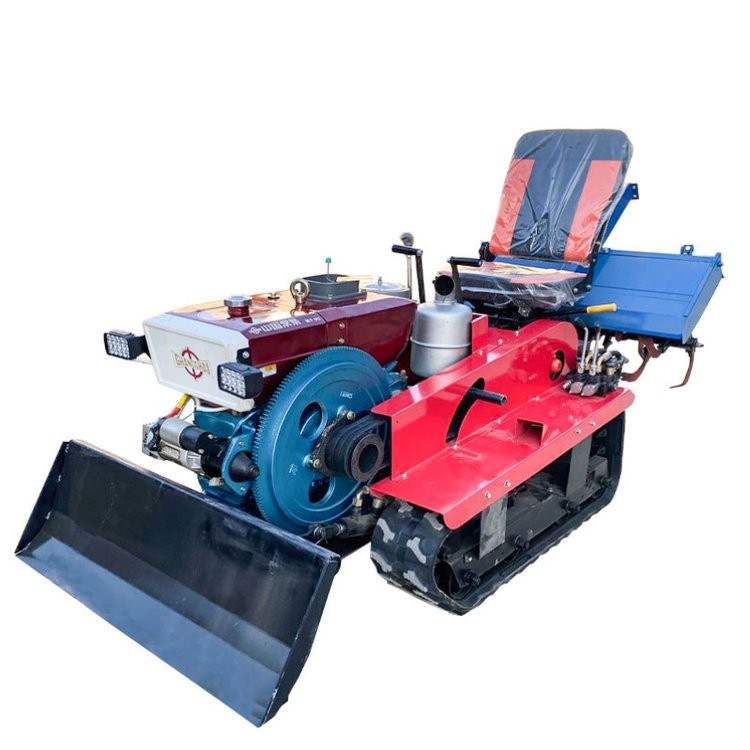 蒂狮履带微耕机旋耕播种配件大全农机播种多功能农具图5