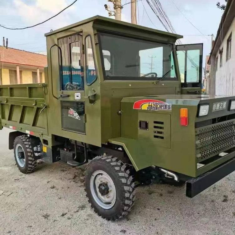 厂家销售柴油38马力工程四轮车 工地拉料四轮农用拖拉机图4