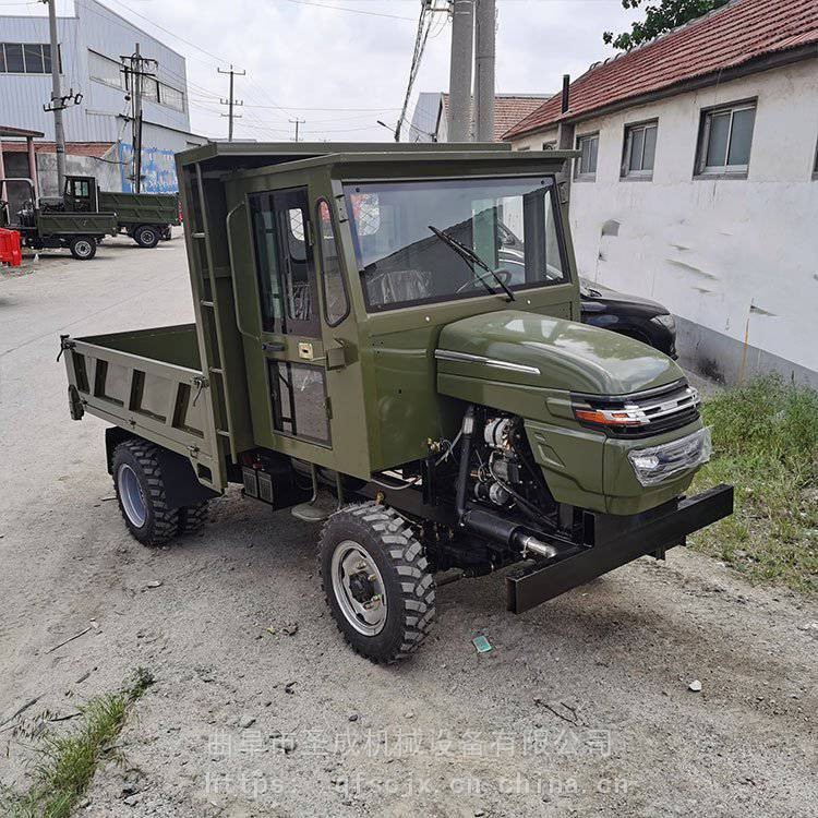 厂家销售柴油38马力工程四轮车 工地拉料四轮农用拖拉机图2