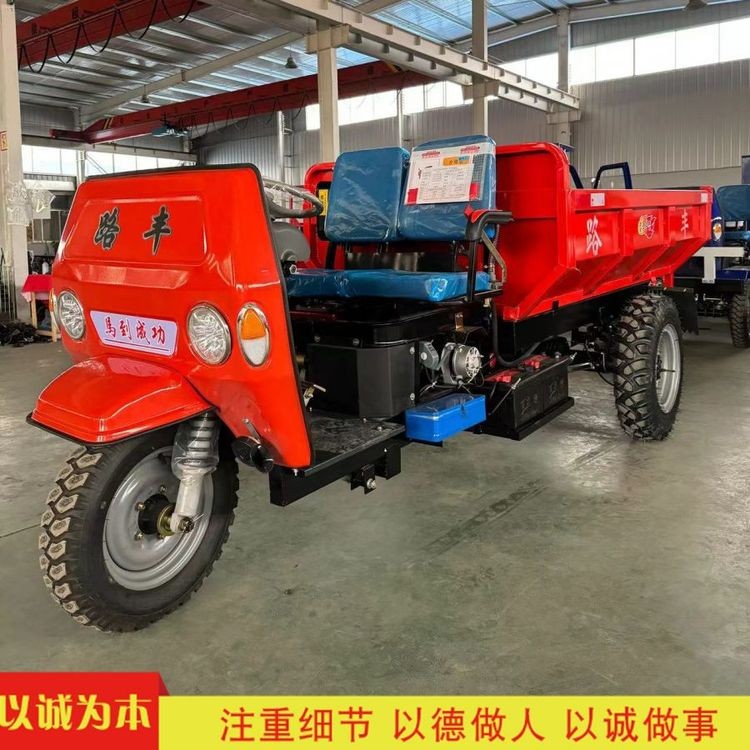 圣成机械 25马力工程液压自卸翻斗车 五星农用柴油三轮车图2